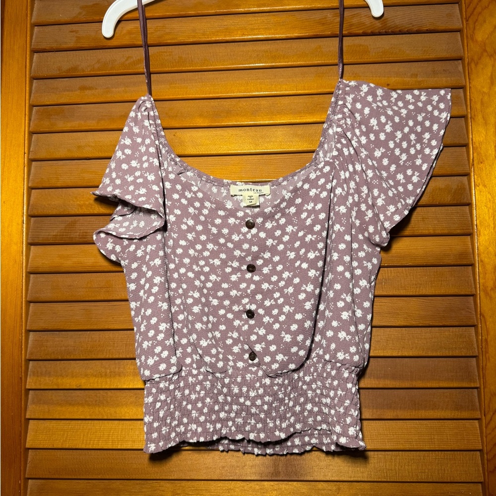 Light Purple Top.